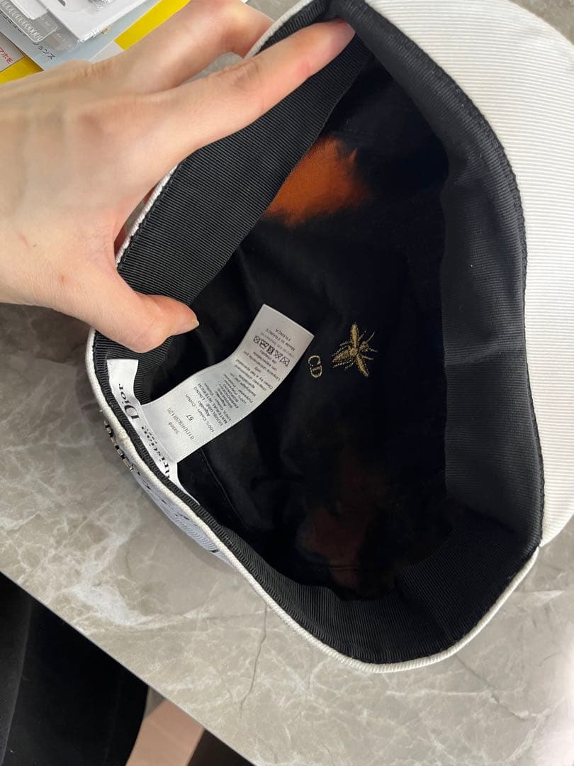 【シミ、型崩れ】ディオール キャスケット