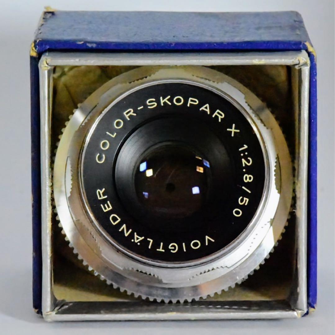 【西独製銘玉】Voigtländer COLOR-SKOPAR X 50/2.8