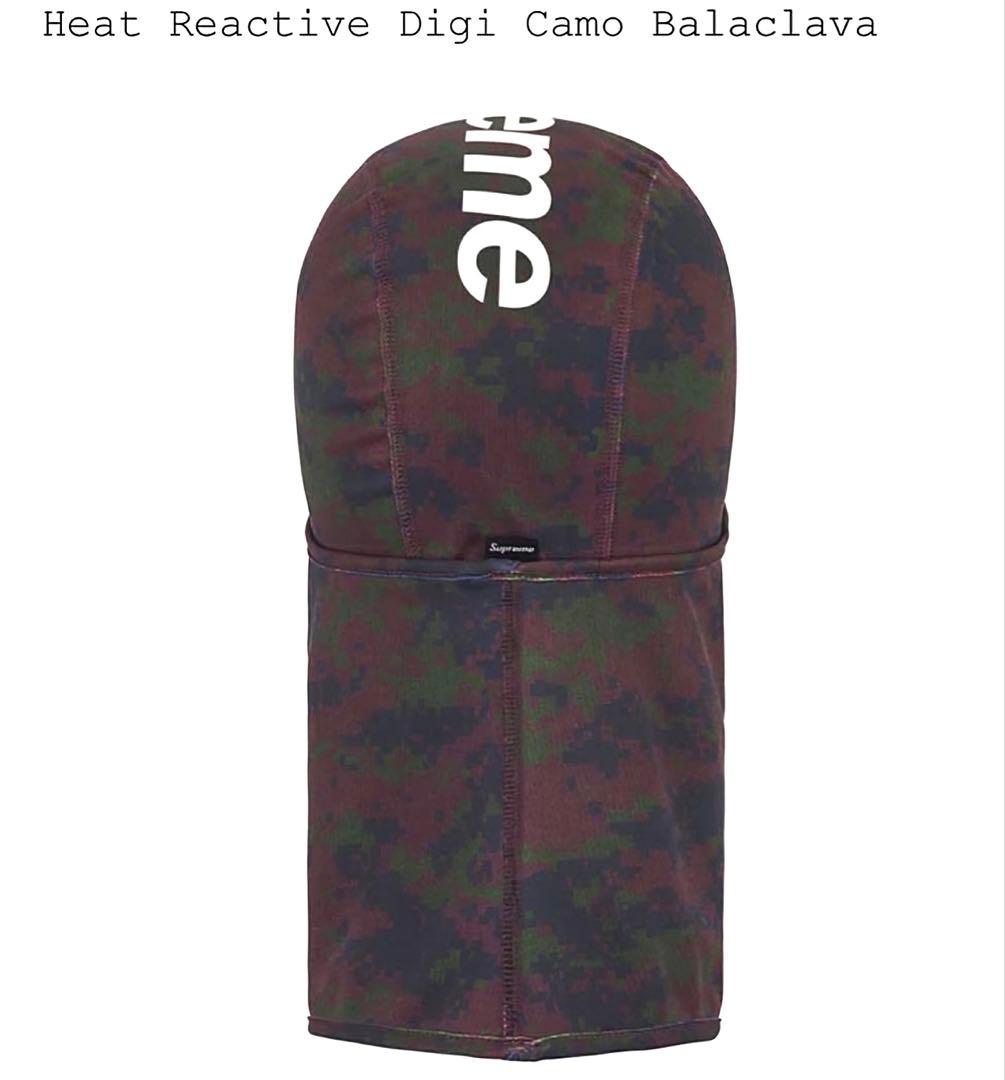 帽子 Supreme Heat Reactive DigiCamo Balaclava