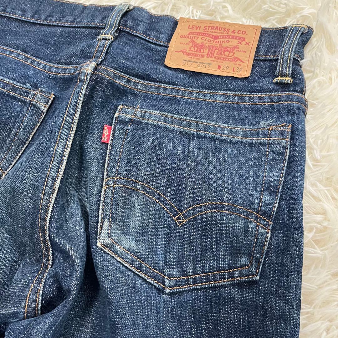 Levi’s 517 Big E USA製 ブーツカット デニム W29 L32