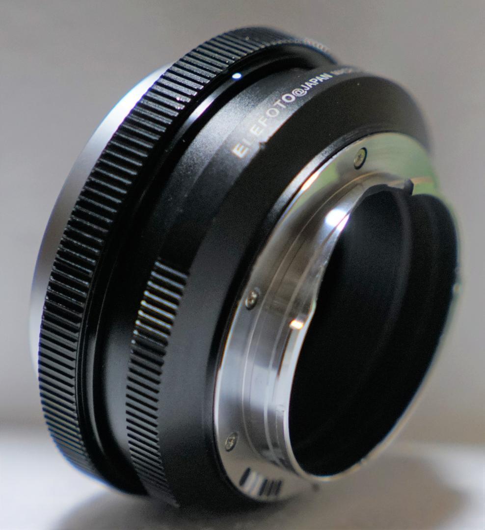 ライカ ELMAR 9CM F4 とマクロアダプター付き