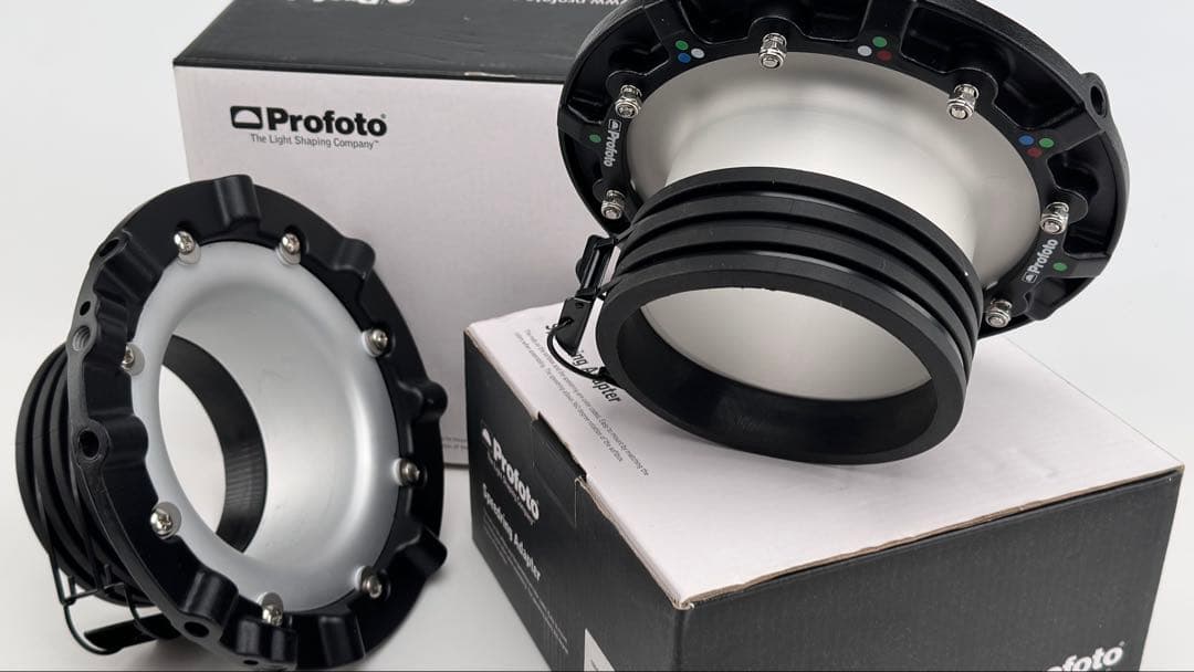 2個セット Profoto RFi スピードリング/アダプター プロフォト用