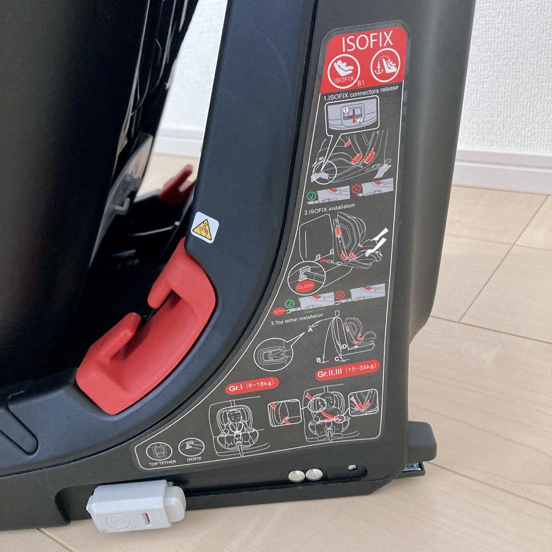 【美品】RECARO J1 Duo Smile ジュニアシート ISOFIX