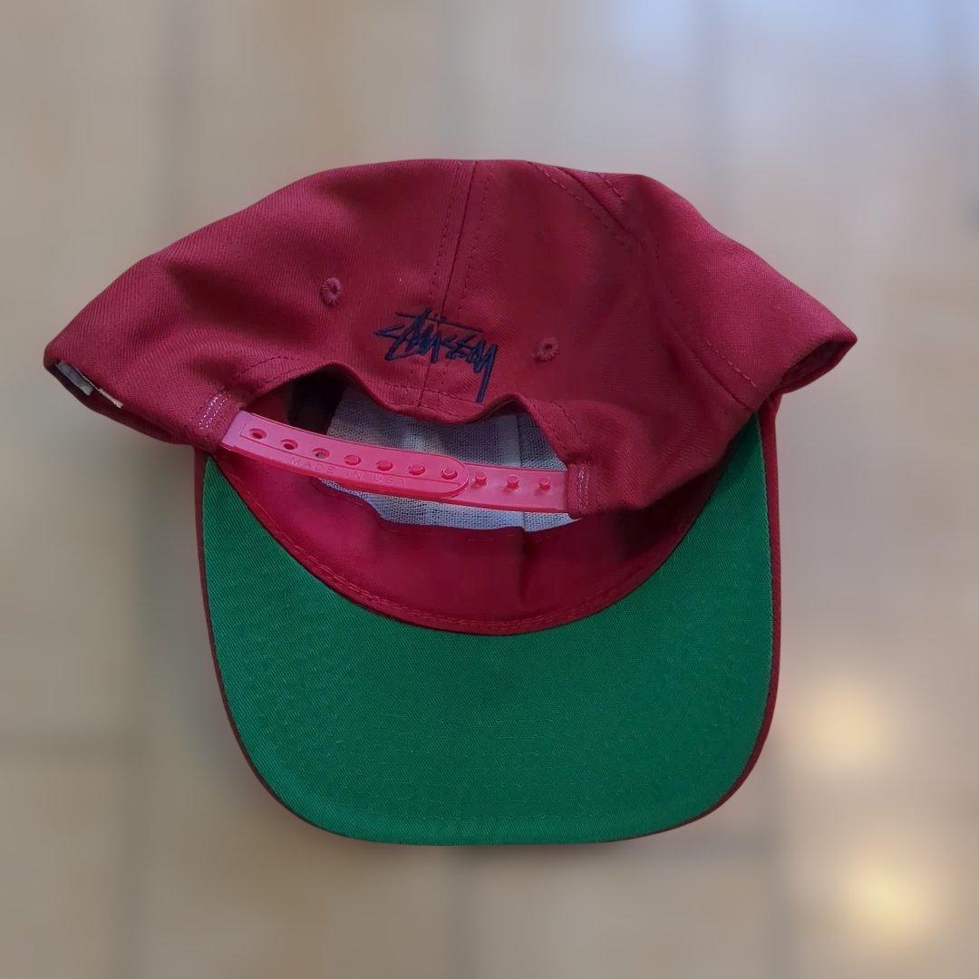 オールドステューシー 白タグキャップ USA製 old stussy 90s