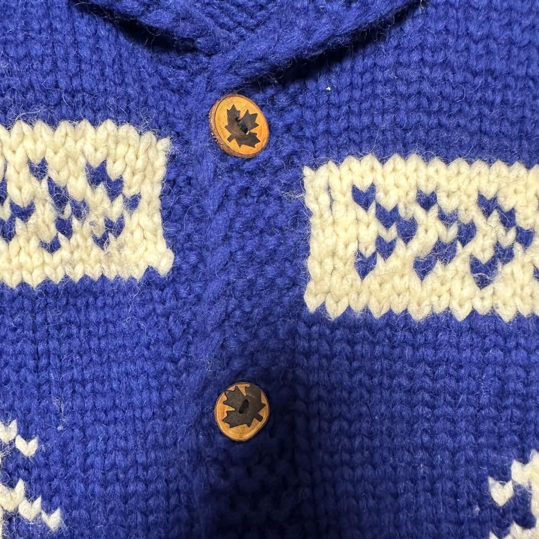 【Kanata】イーグル柄 カウチンニット