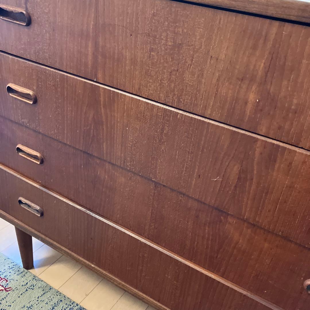 北欧ヴィンテージチェスト　家具難あり