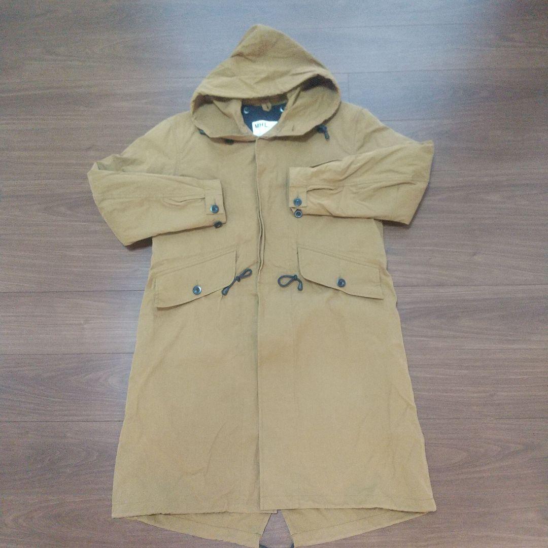 マーガレット・ハウエル モッズコートROOFED COTTON COATING