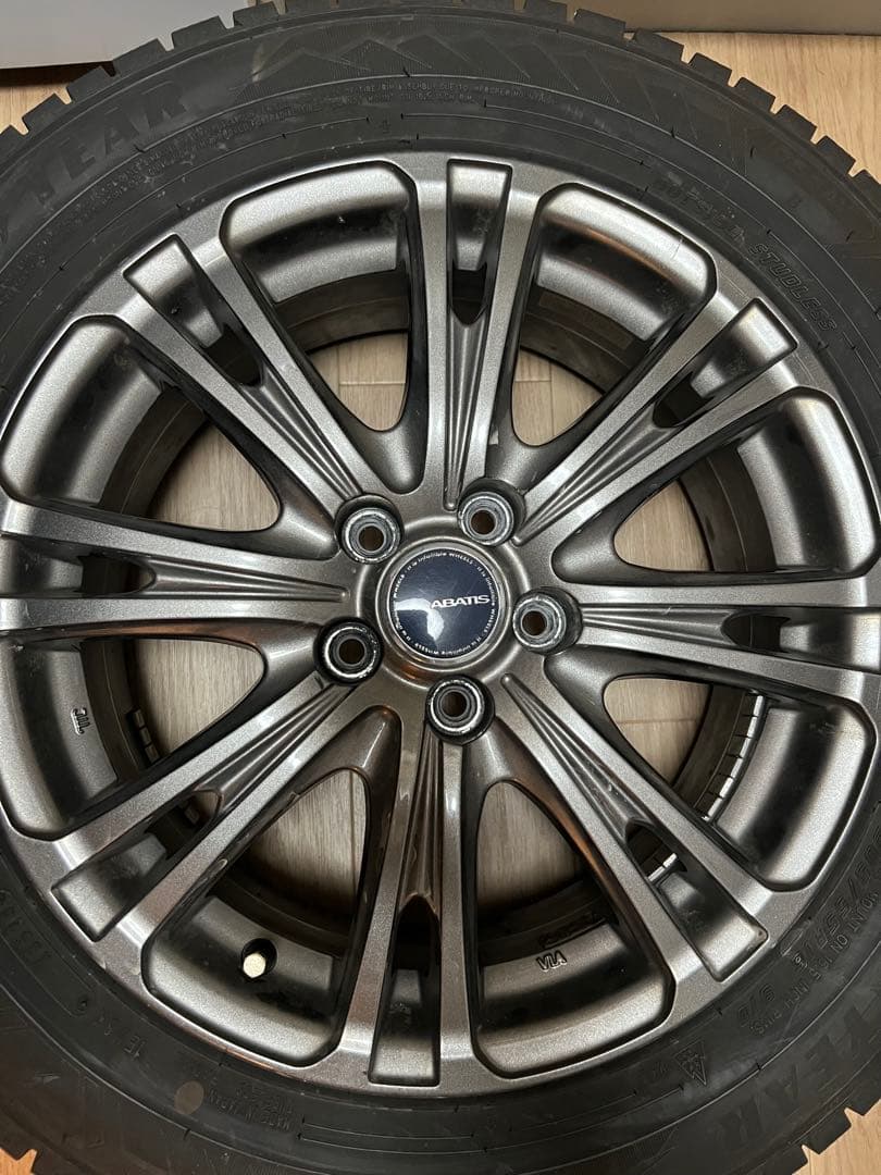 205/55R/16 91Qスタッドレスホイール付きタイヤ4本 GOODYEAR