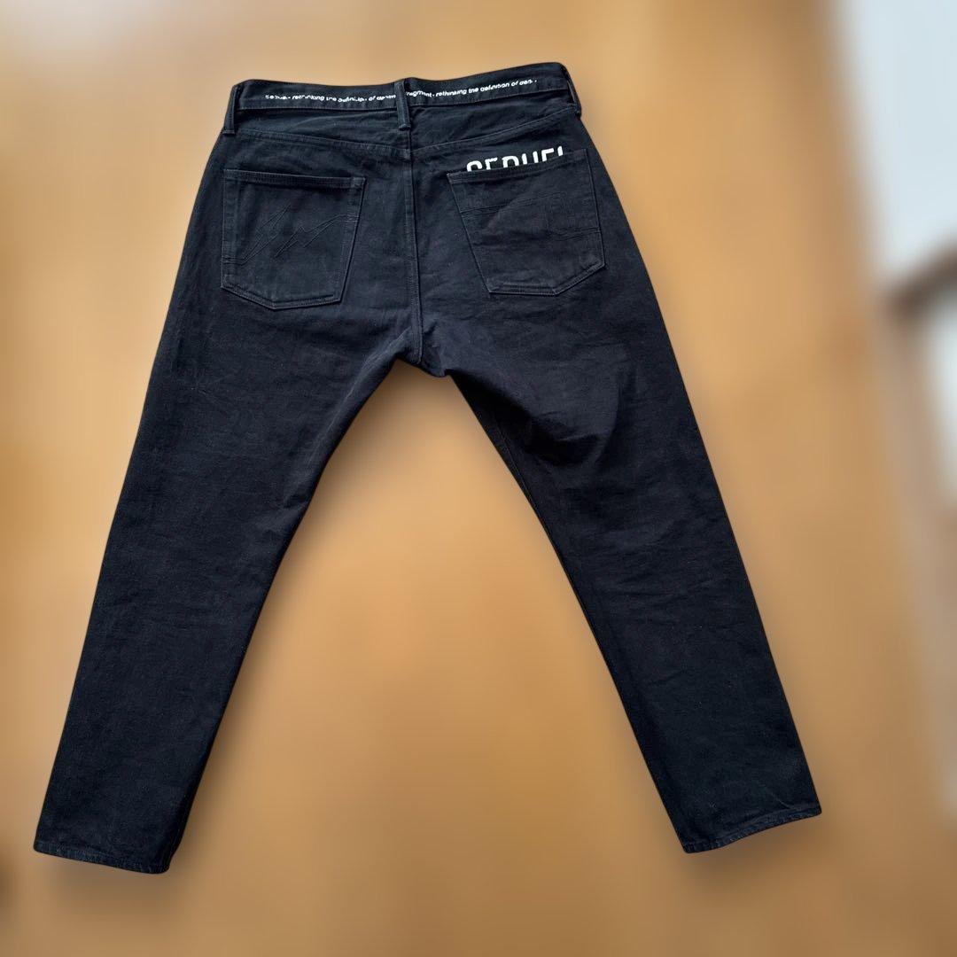 シークエル sequel ブラックデニム　M