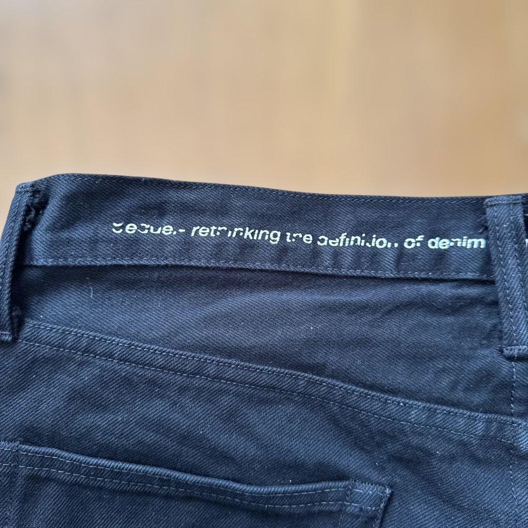 シークエル sequel ブラックデニム　M