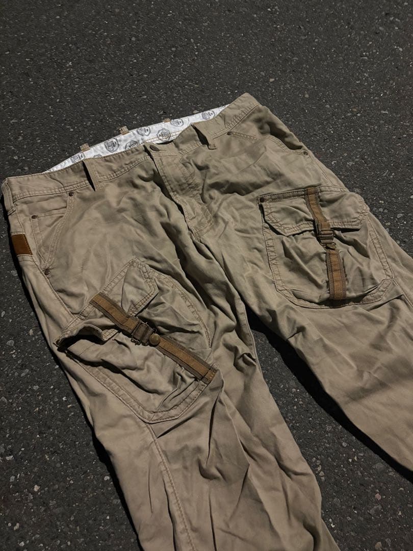 00s カーゴパンツ ギミック goa lgb グランジ 平成 亜熱帯