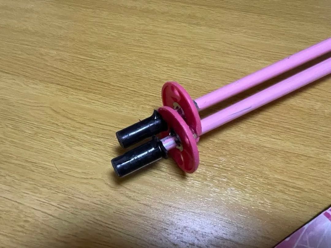 子ども用スキーセット ピンク KAZAMA