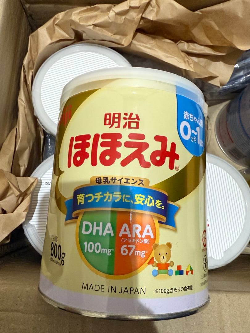 明治 ほほえみ 2缶パック 800g×2缶 6本