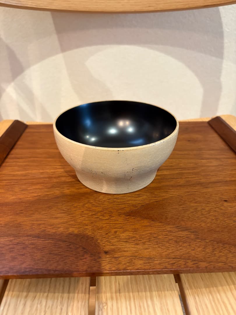 赤木明登 正法寺椀【白漆】セット