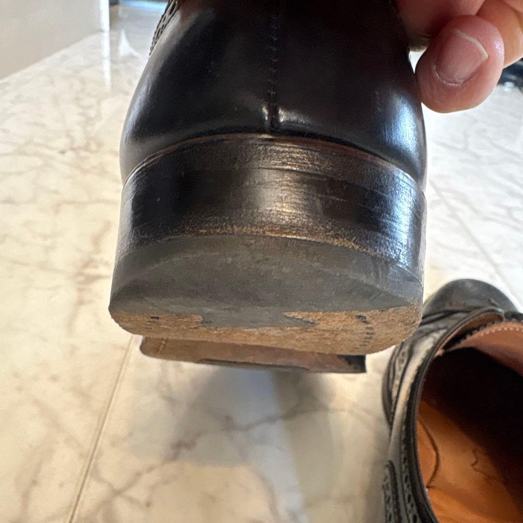 リーガル　REGAL コードバン　ウィングチップ　25センチ