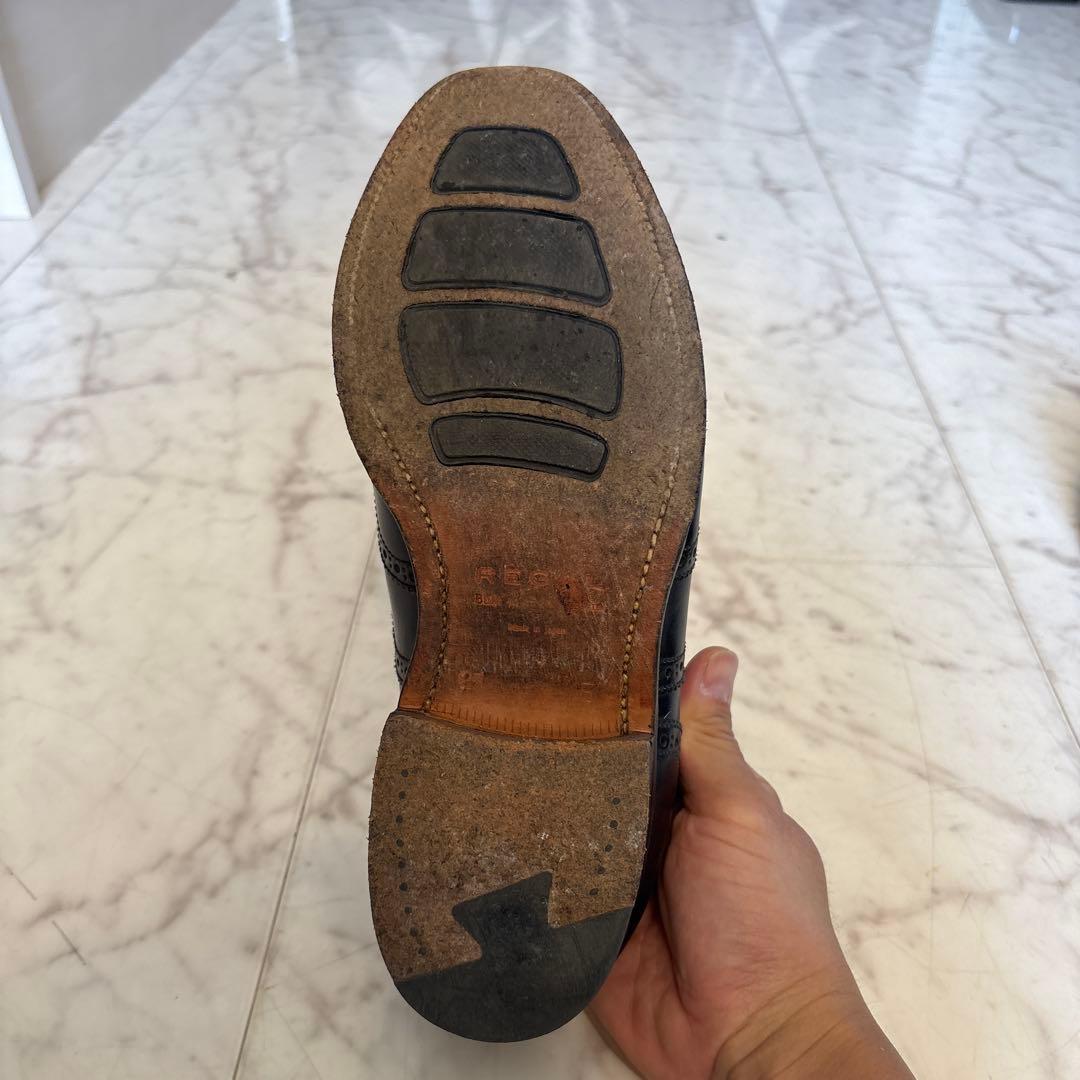 リーガル　REGAL コードバン　ウィングチップ　25センチ