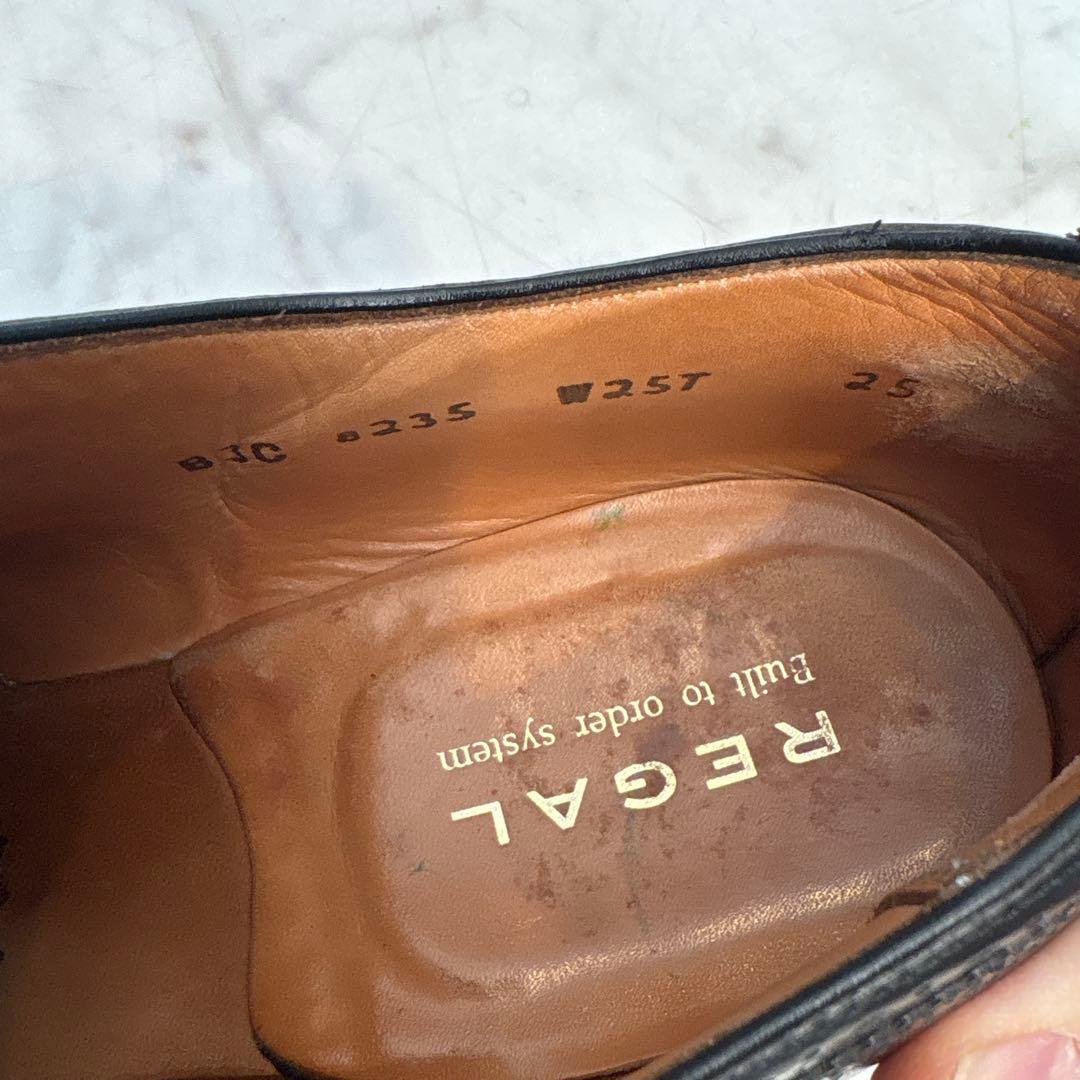 リーガル　REGAL コードバン　ウィングチップ　25センチ