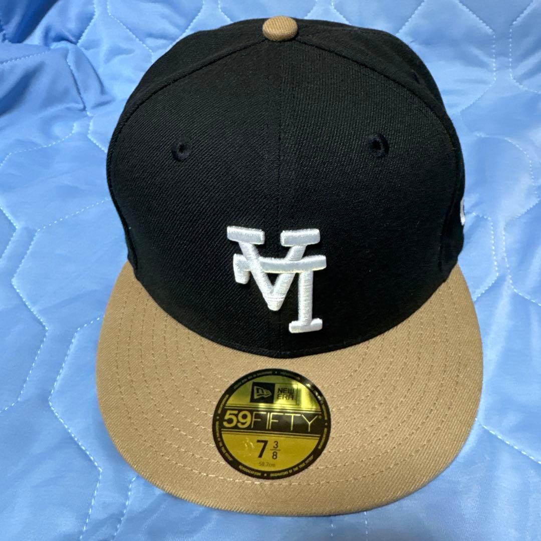 ニューエラ キャップ 59FIFTY ロサンゼルスドジャース 逆ロゴ 完売品