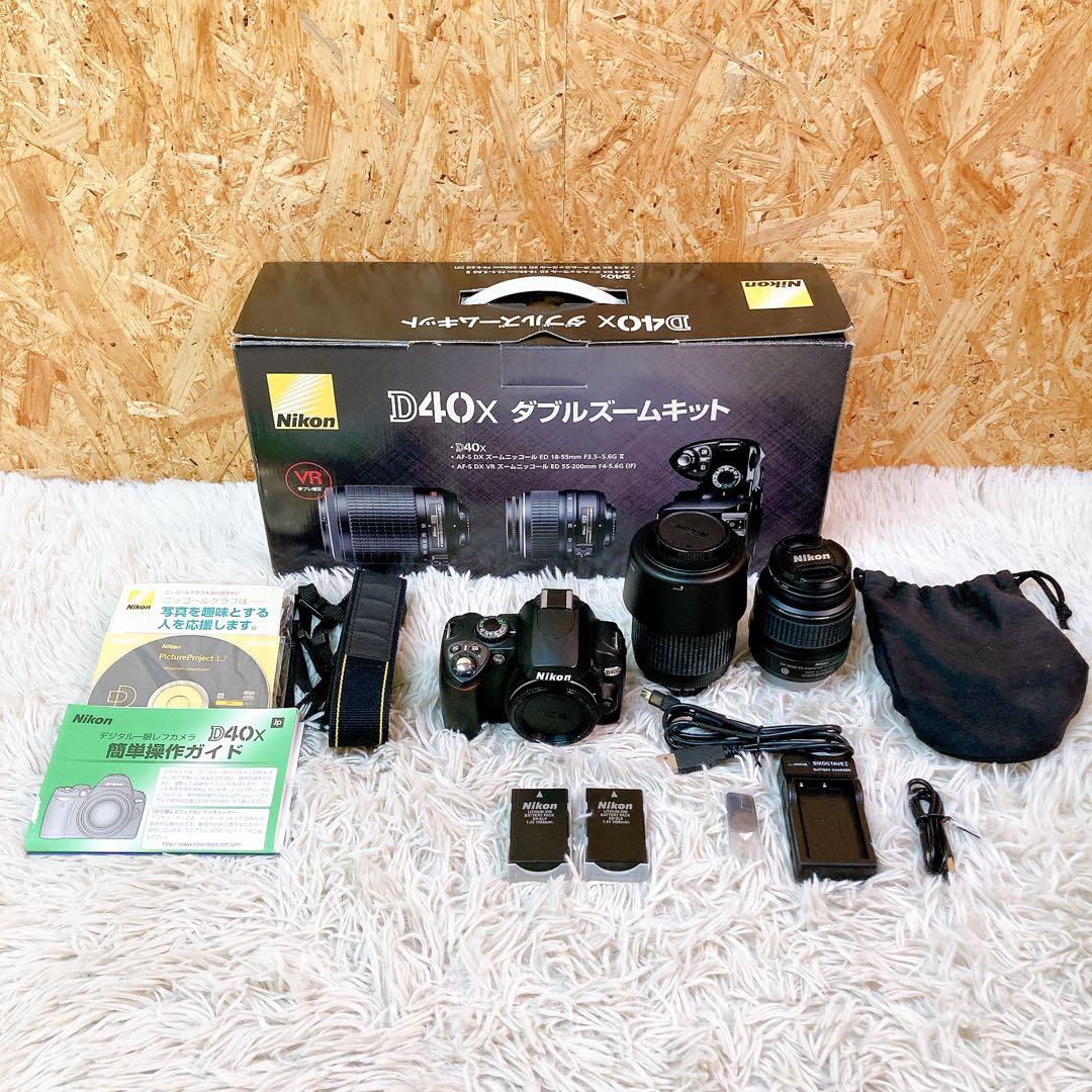 NIKON D40X ダブルズームキット