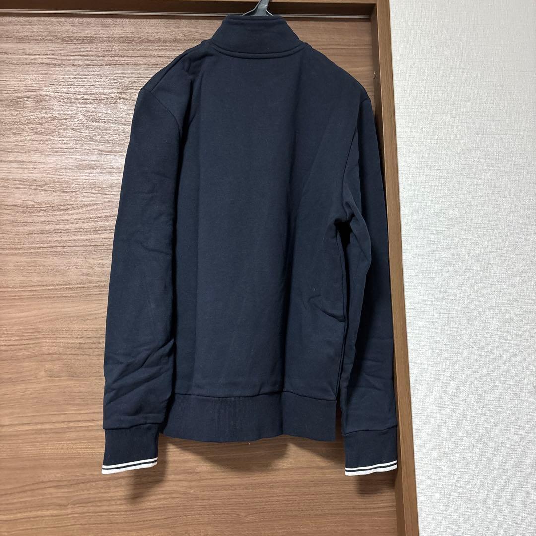 FRED PERRY ネイビー ハーフジップ トレーナー
