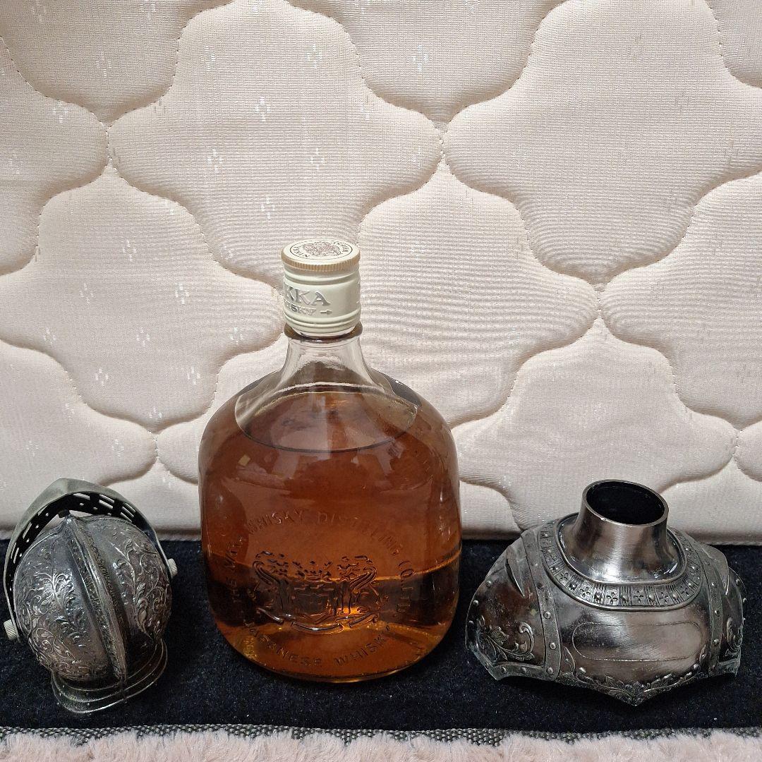 最終値下げ　未開栓ニッカウイスキー　gold&gold　騎士　レトロ　古酒　希少