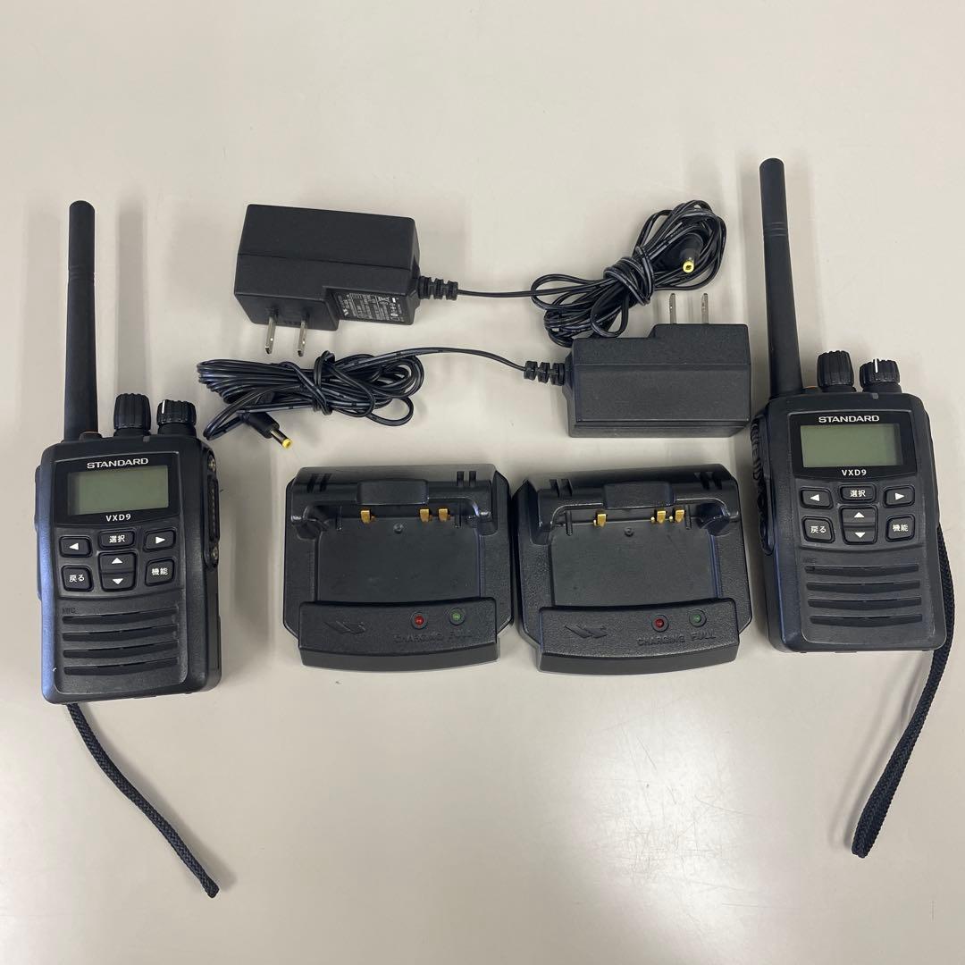 け*じ様 スタンダード製　デジタル携帯型無線機　登録局　VXD9