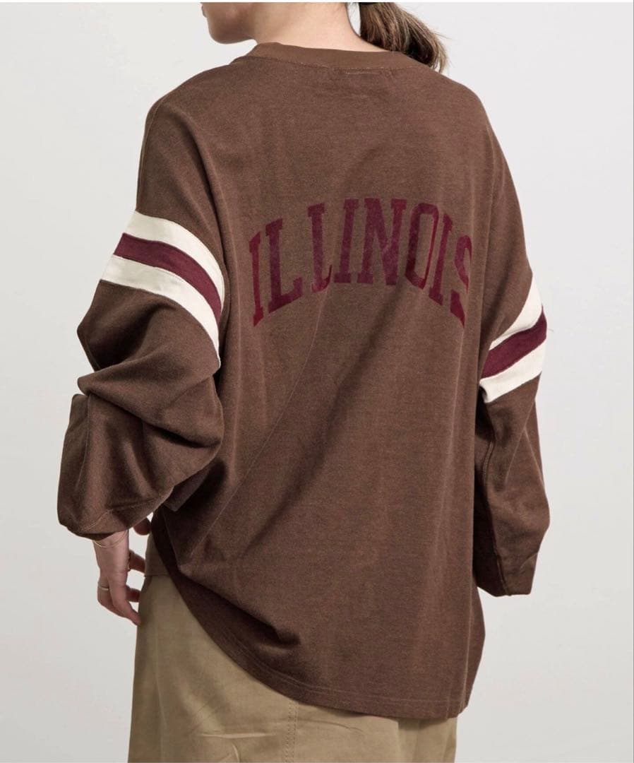 レミ レリーフFOOTBALL LONG SLEEVE T-SHIRTS★新品！