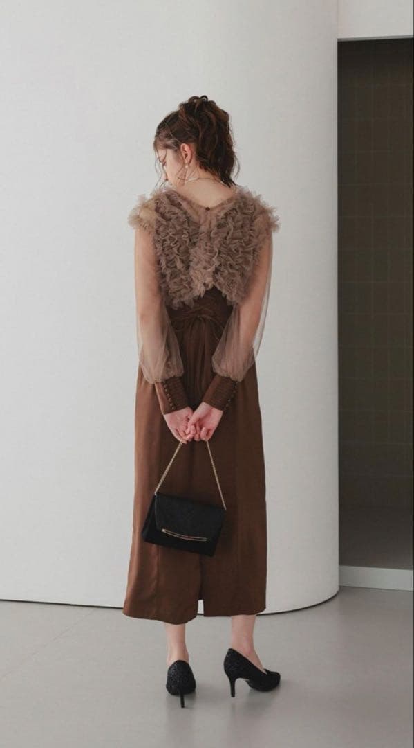 dorry doll フリルブラウスセットドレス