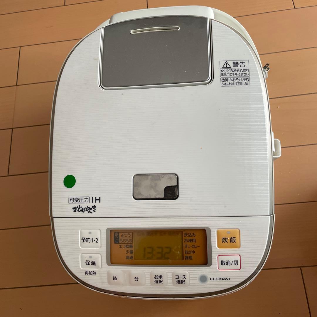 Panasonic SR-PB184 炊飯器 1.8L ホワイト 2014年製