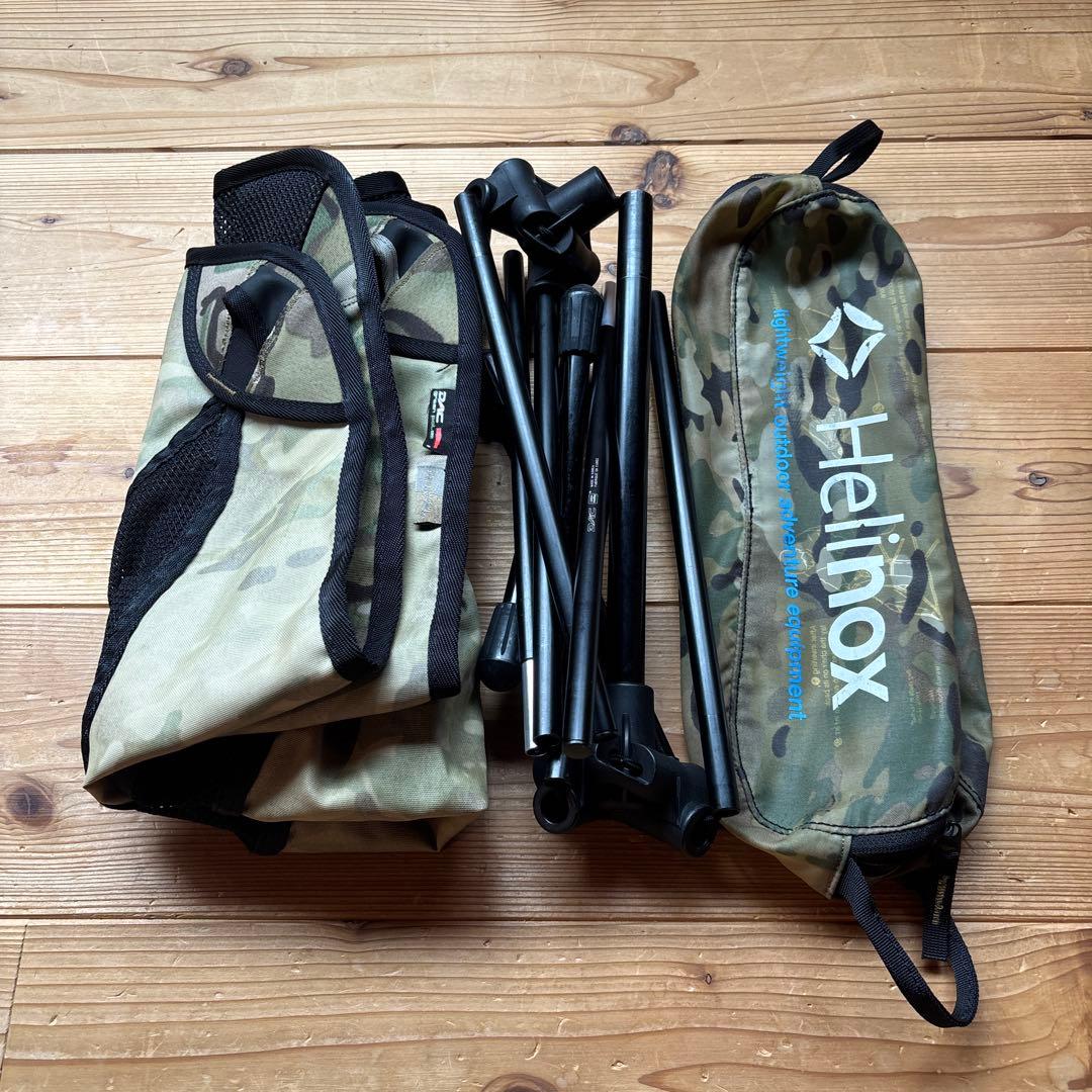 Helinox アウトドアチェア カモフラージュ