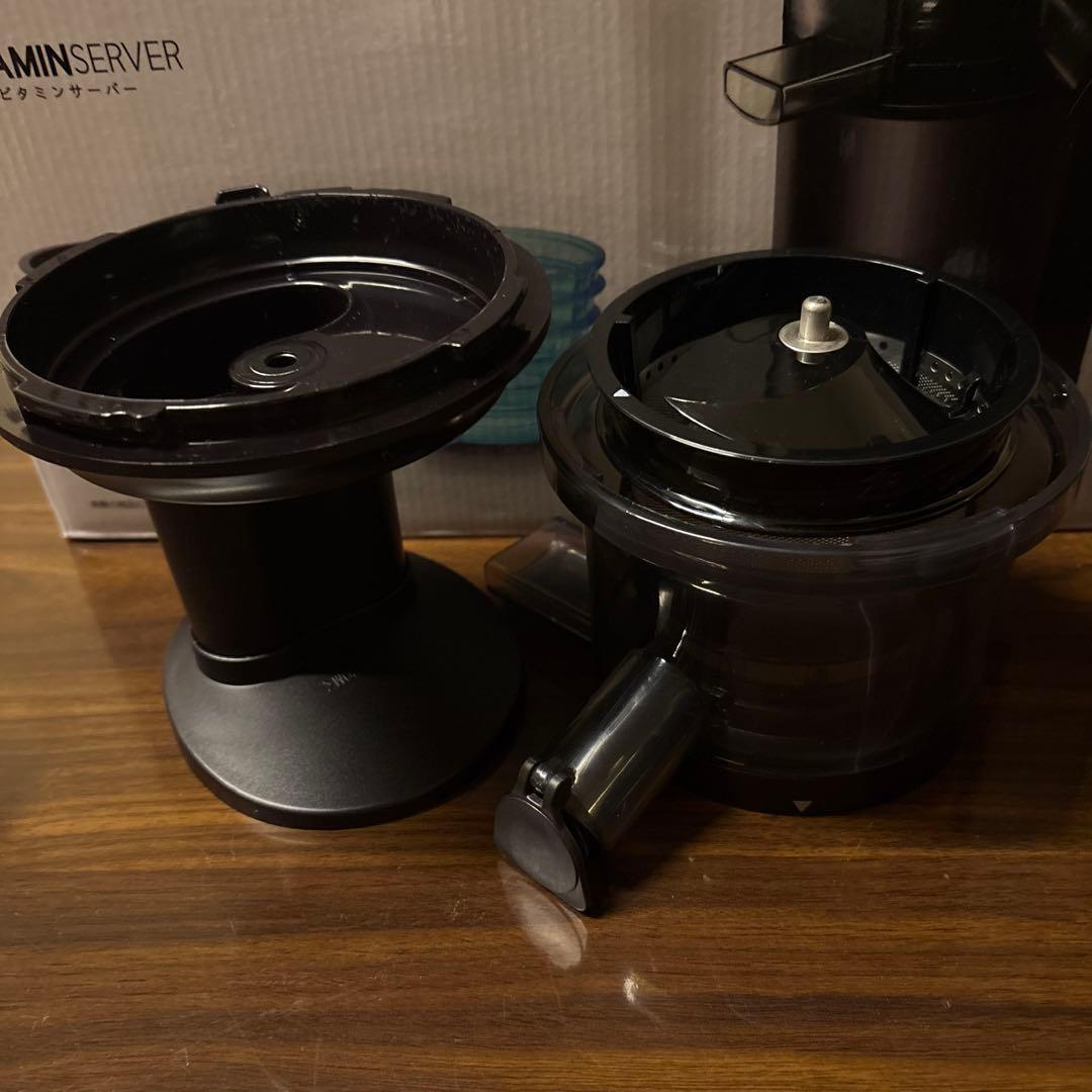 Panasonic MJ-L600-H ブラック 低速ジューサー