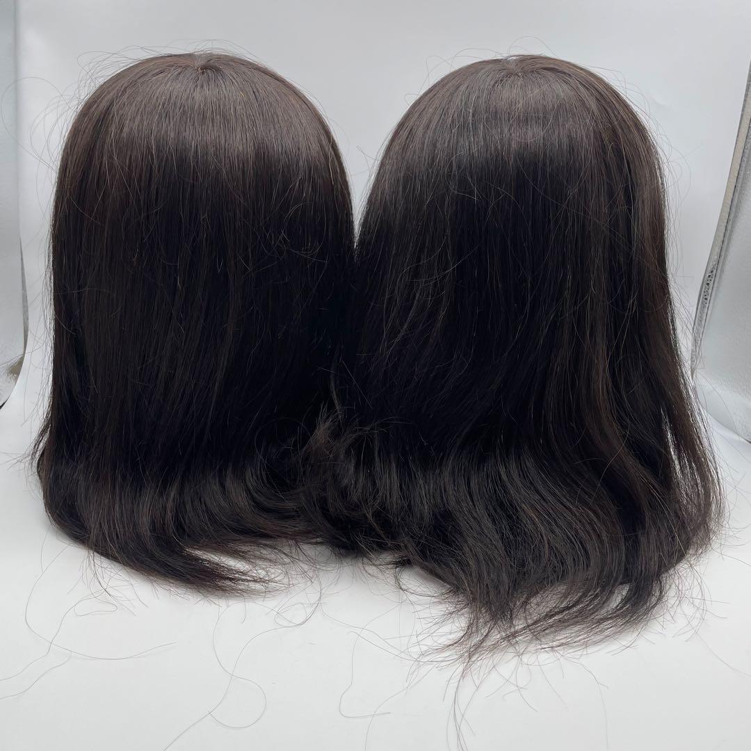 カットウィッグ　カットマネキン　未使用品　ノーカット　M-01N 2体セット