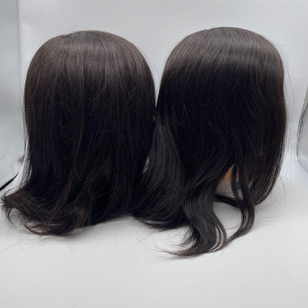 カットウィッグ　カットマネキン　未使用品　ノーカット　M-01N 2体セット