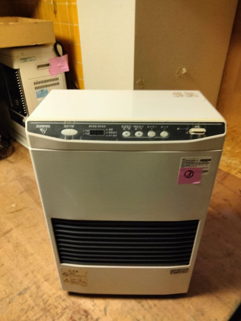 札幌発サンポットFF温風石油ストーブ！品番「FF‐513TF」2012年式中古品