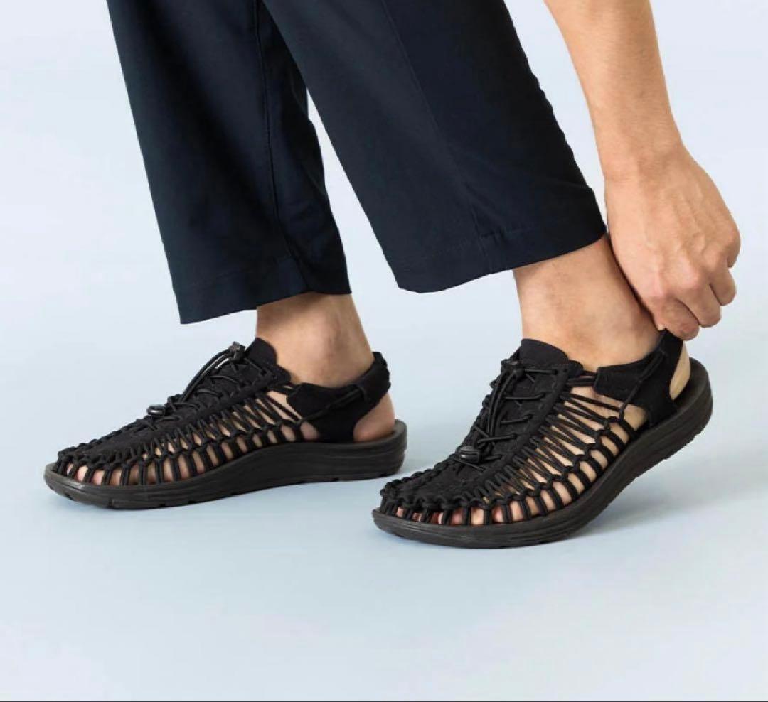 KEEN メンズ ユニーク　ブラック　27.5cm