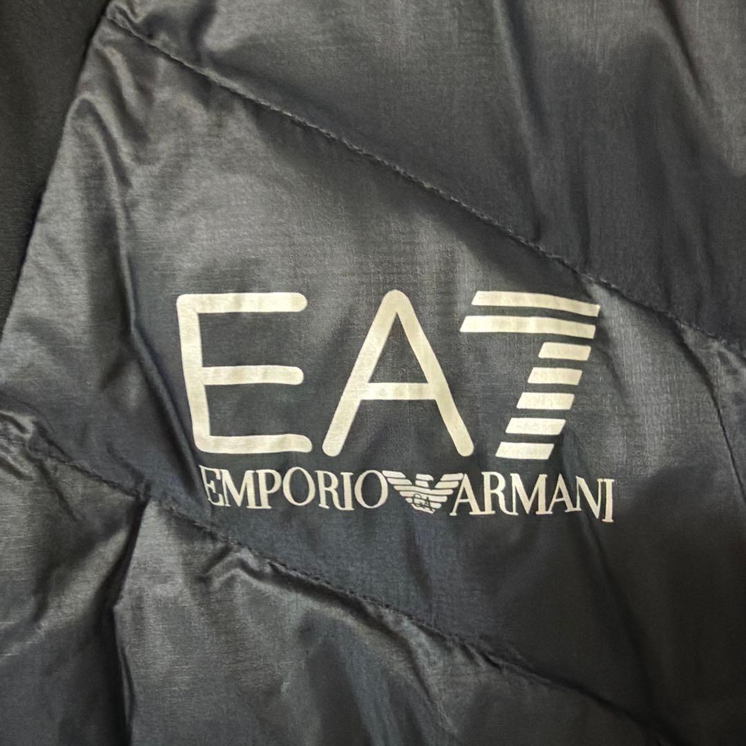 ‼️美品エンポリオ　アルマーニEA7 ‼️ブラック ダウンジャケット
