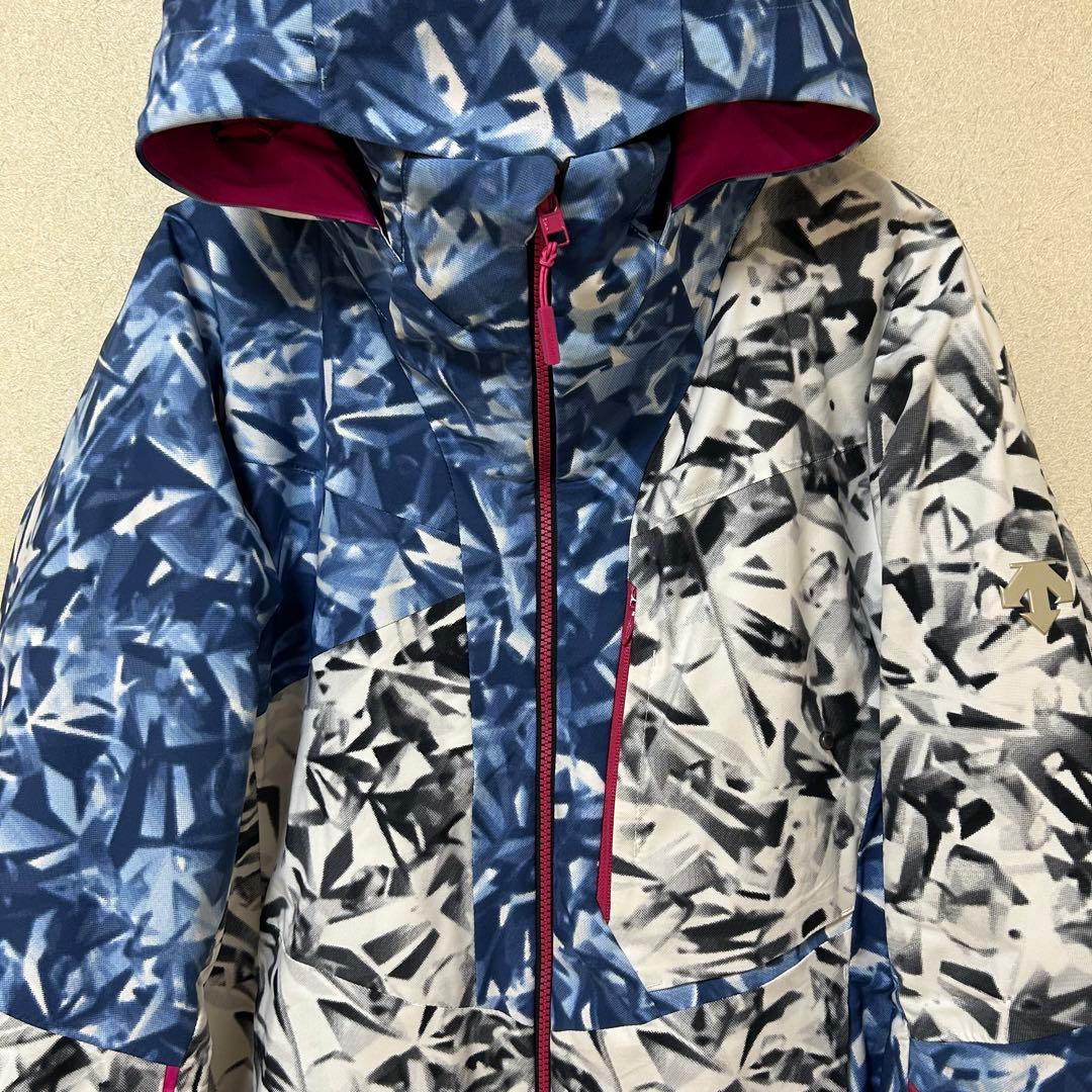 ✨激レア✨ 【DESCENTE】 デサント スキーウェア ブルー×ホワイト デモ