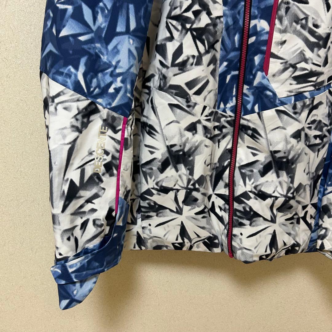 ✨激レア✨ 【DESCENTE】 デサント スキーウェア ブルー×ホワイト デモ