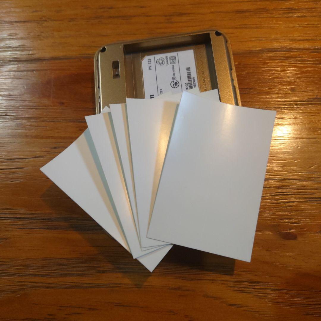 Canon iNSPiC フォトペーパー　ミニプリンター　写真用紙25枚付