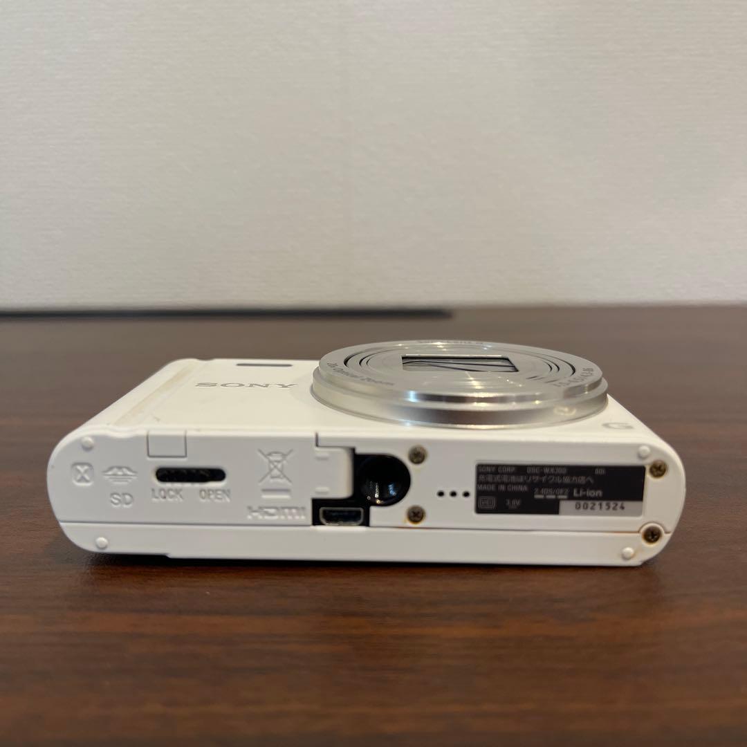 3599 Sony Cyber-shot WX300 ホワイト 【デジカメ】