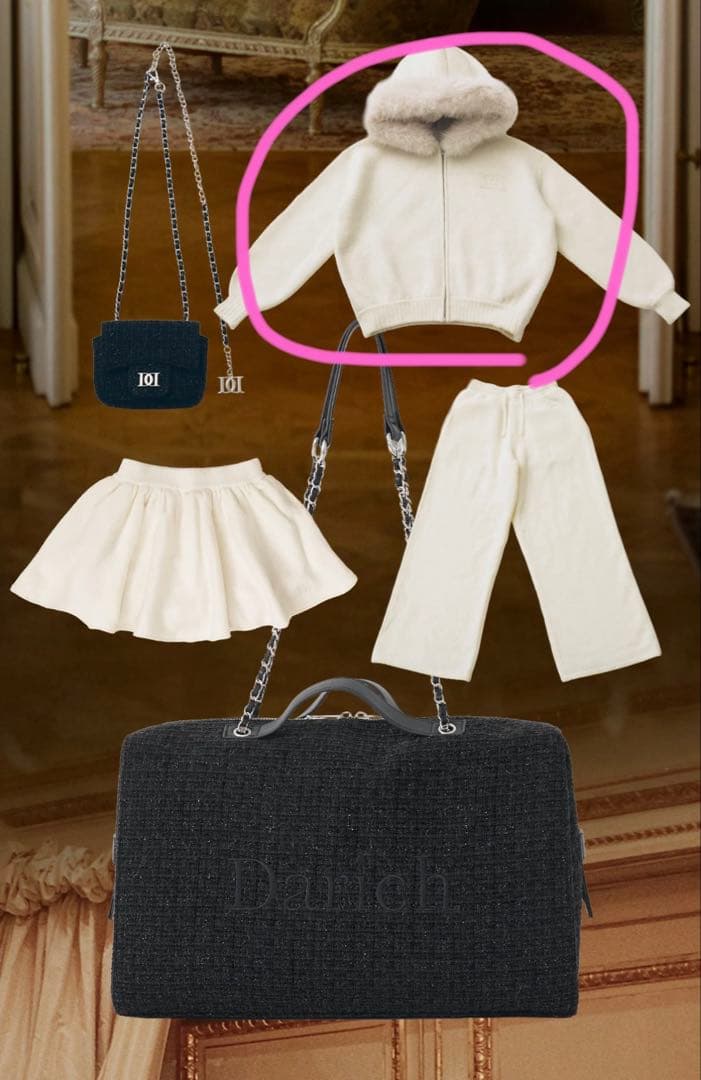 さあちゃん Darich LUCKYBAG2026 パーカー