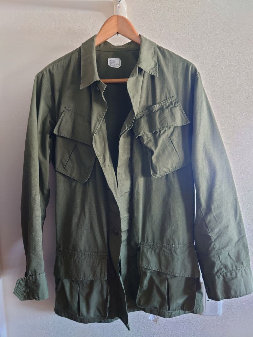 US.ARMYジャングルファティーグ　Small-long　ヴィンテージ美品