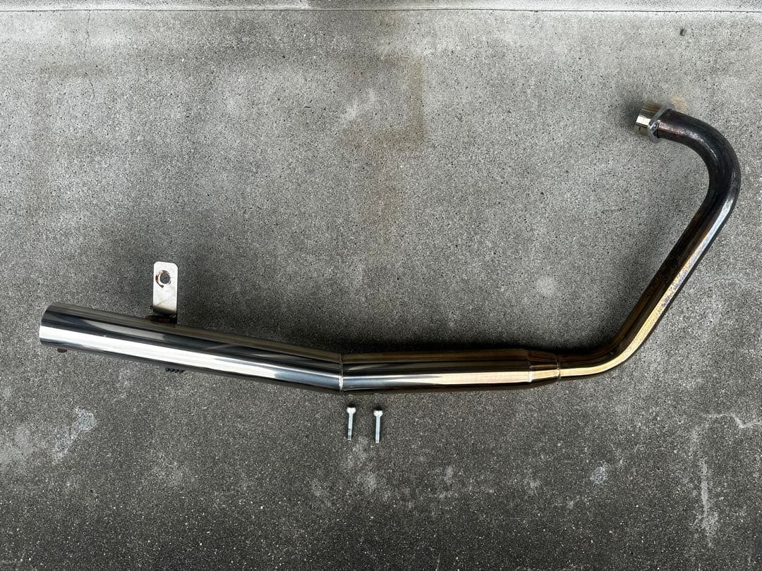 スズキ　GN125 GN125Hステンレス　弾丸マフラー　ボルトセット　中古品