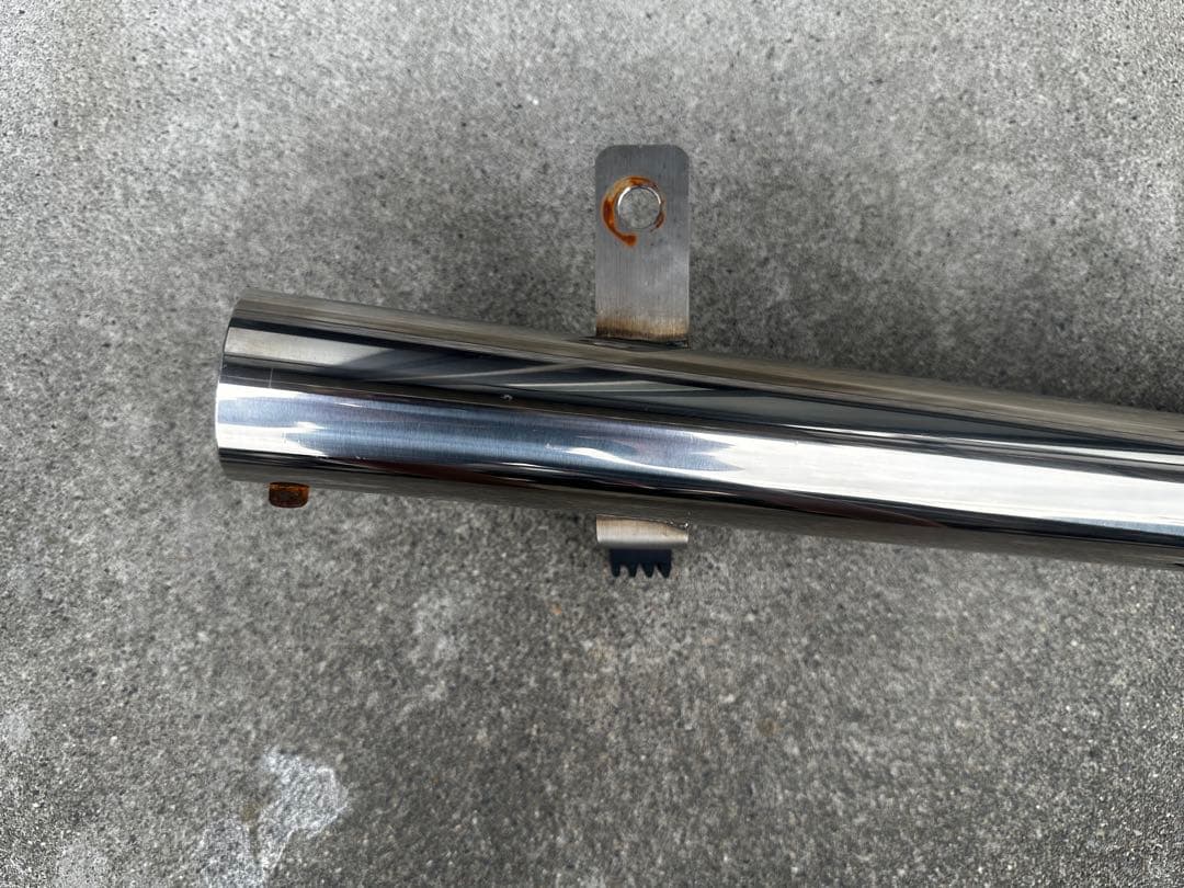 スズキ　GN125 GN125Hステンレス　弾丸マフラー　ボルトセット　中古品