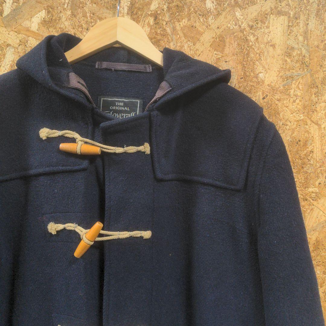 メンズ　古着　gloverall グローバーオール　ネイビー　ダッフルコート　М