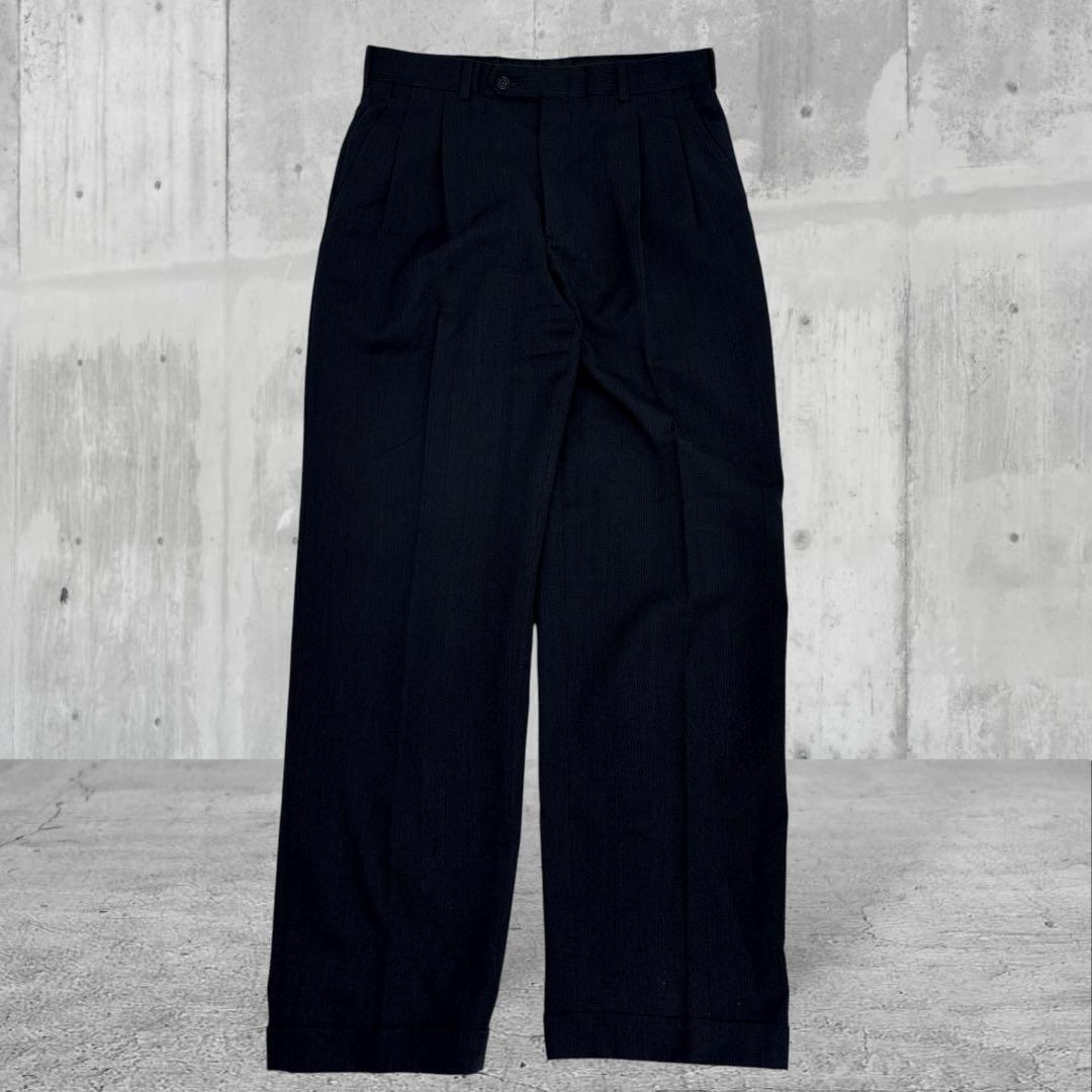 美品】Burberry バーバリー　スーツ　セットアップ　ジャケット　90s 黒