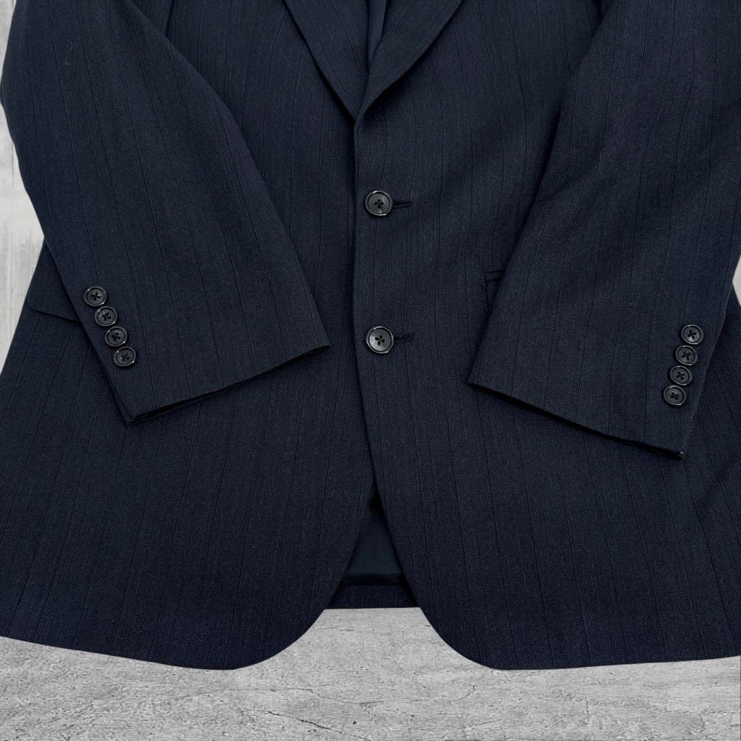 美品】Burberry バーバリー　スーツ　セットアップ　ジャケット　90s 黒