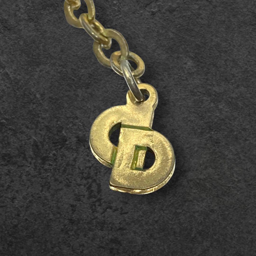 vintage Dior ディオール CDロゴ ゴールド ネックレス 171