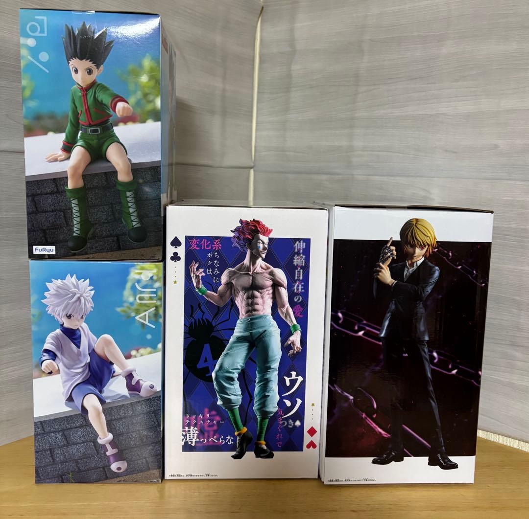 HUNTER×HUNTER　ぬーどるストッパー、グランディスタフィギュアセット