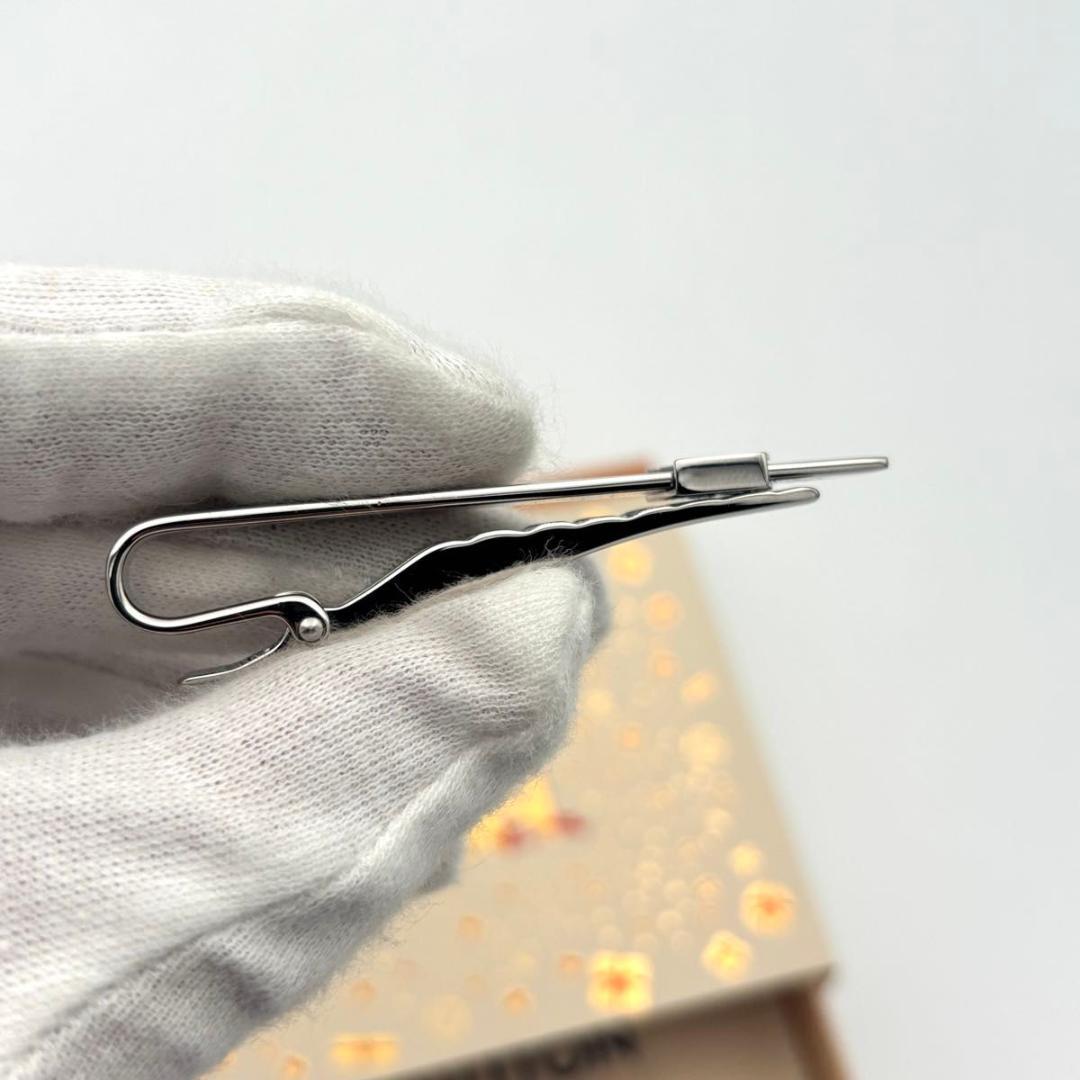 【箱付】ルイヴィトン ネクタイピン パンスクラヴァット LV ロゴ M61981